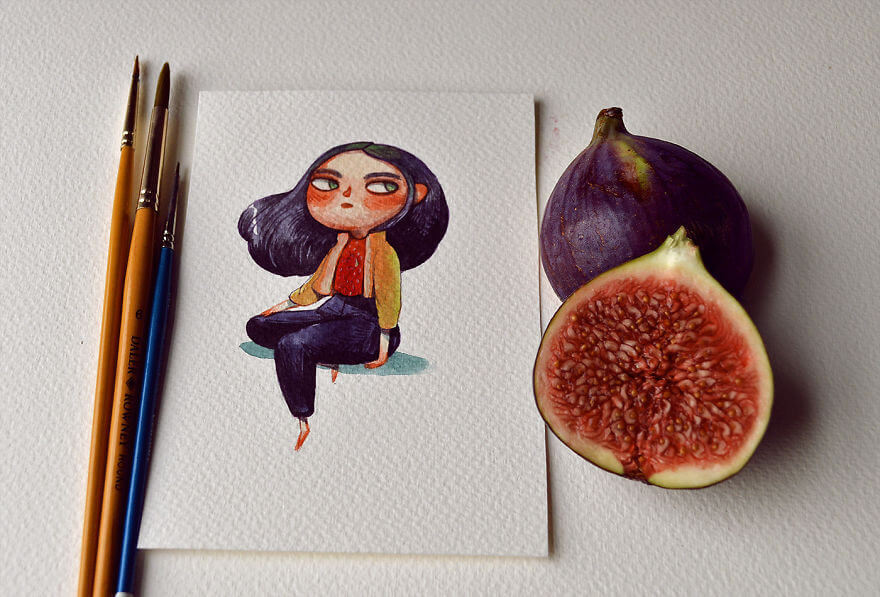 fruit illustrations marija tiurina 7 (1)