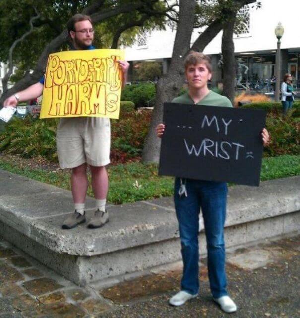 funny protesters trolling people 4 (1)