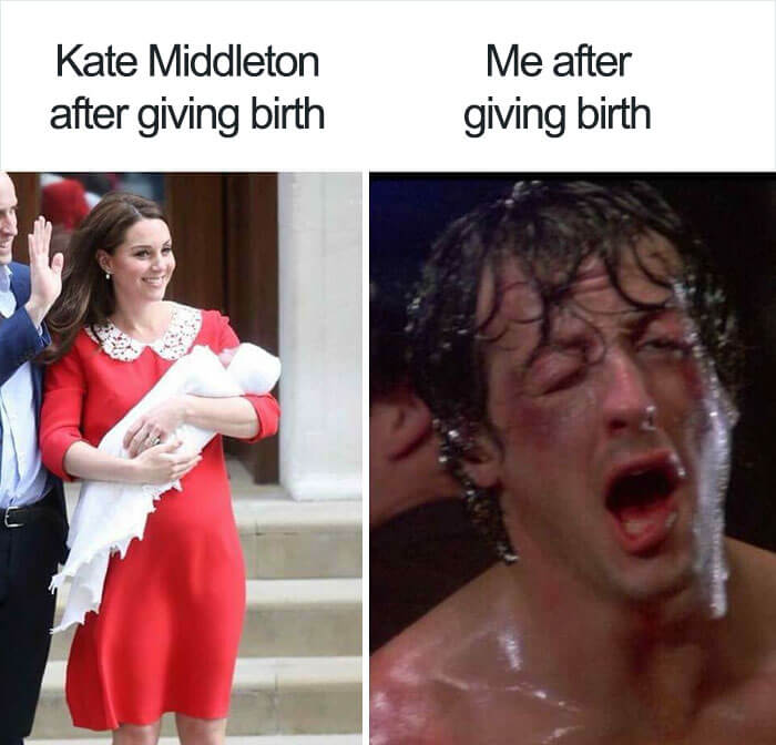 kate middleton post birth pics funny 2 (1)