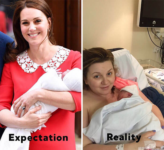 kate middleton post birth pics funny 6 (1)