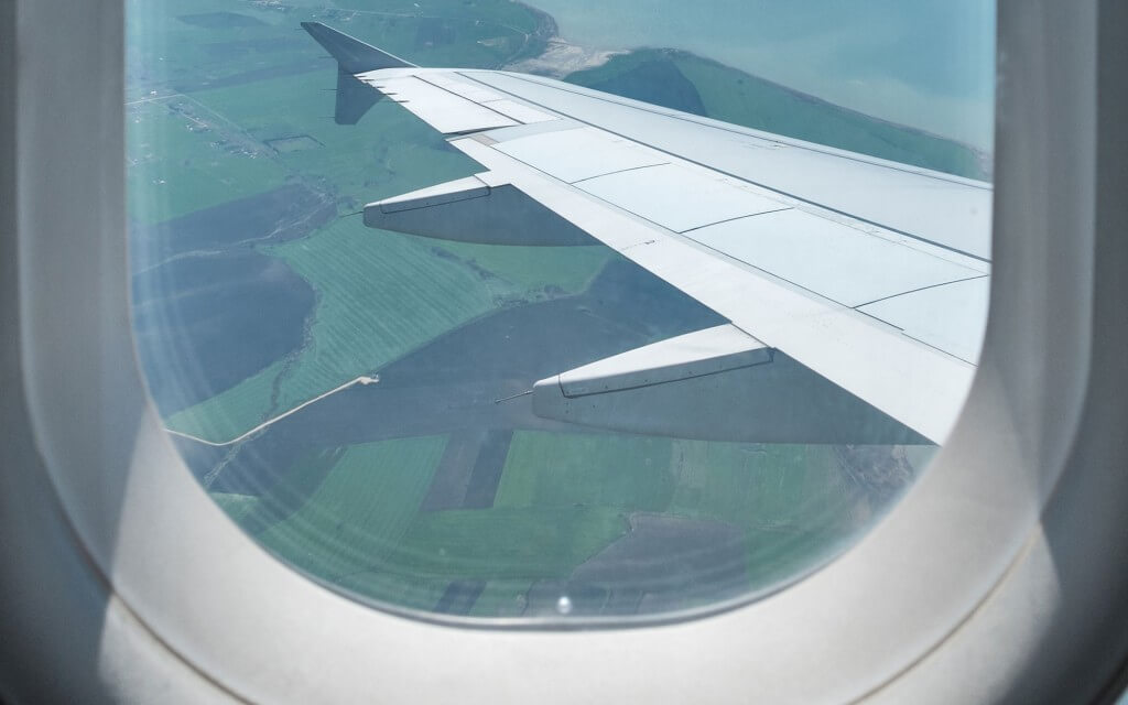 little hole airplane window