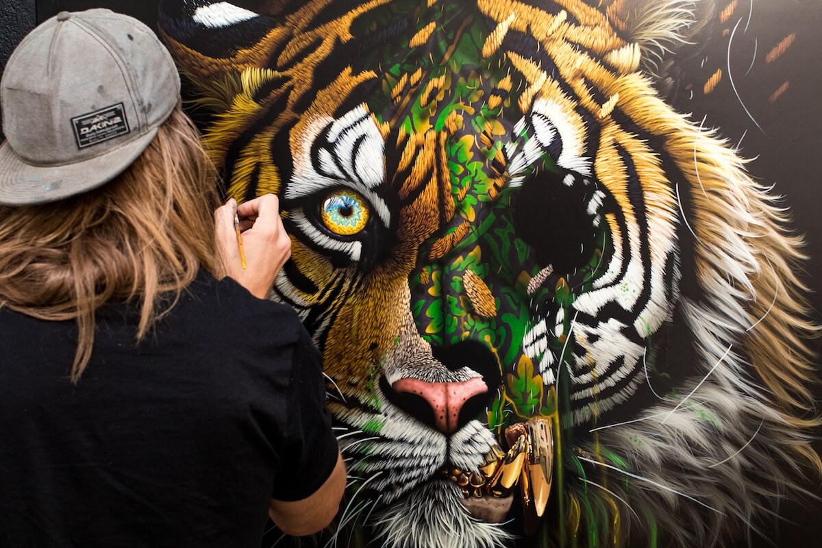 Sonny The Street Artist That Speaks of Animals, Endangered Lives And ...