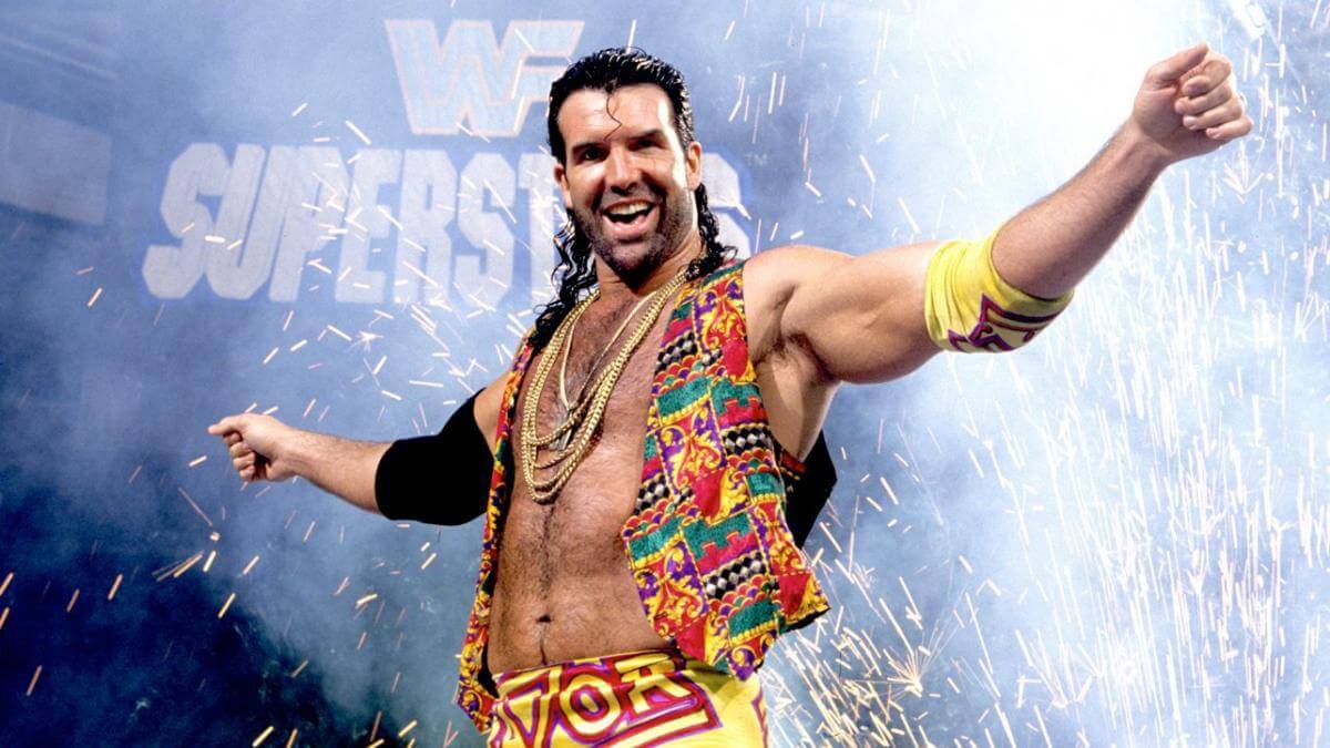 why do wrestlers wet their hair - razor ramon (1)