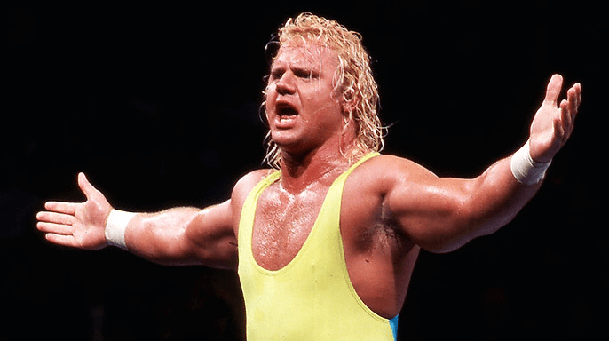 why do wrestlers wet their hair - mr perfect (1)