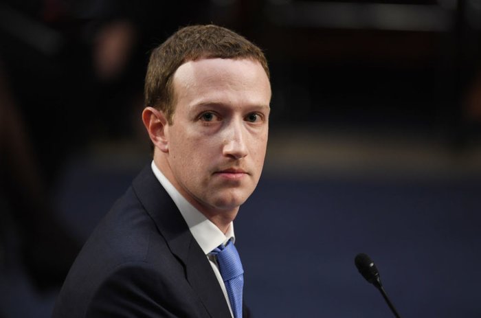 WASHINGTON, DC - APRIL 10: Facebook CEO, Mark Zuckerberg appears for a hearing at the Hart Senate Office Building on Tuesday April 10, 2018 in Washington, DC. Zuckerberg, who is the CEO of Facebook is appearing on Capitol Hill Tuesday. (Photo by Matt McClain/The Washington Post via Getty Images)