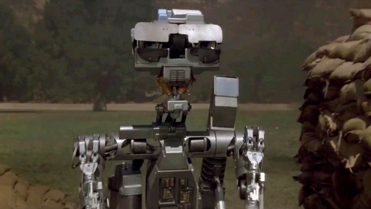 Включи номер робота. Робот короткое замыкание 1986. Робот Джонни короткое замыкание 1986.
