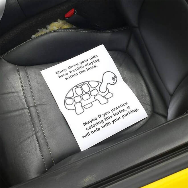 37 Bad Parking Notes That Are So Creative They're Hilarious