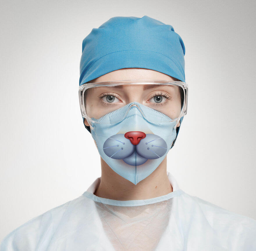 Masque respiratoire réutilisable KN95, Conception tactique