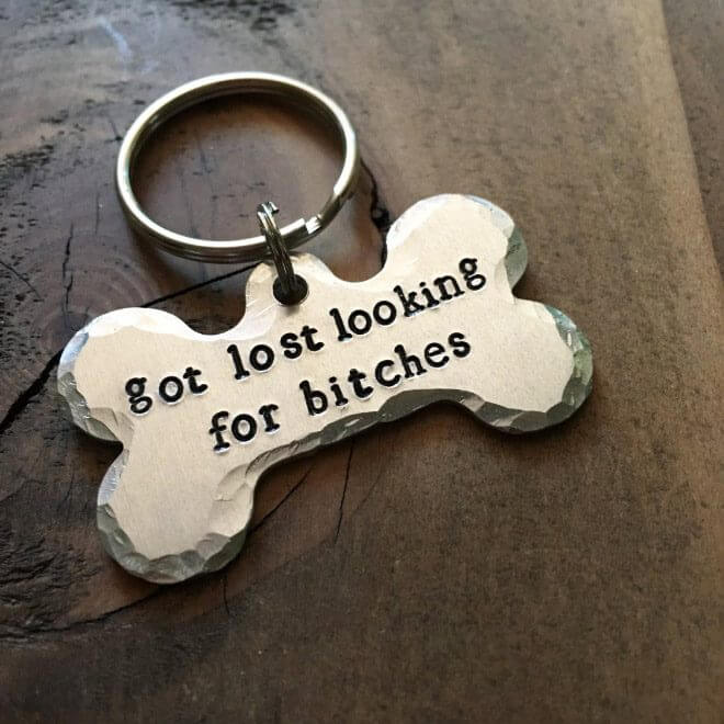 hilarious funny dog tags