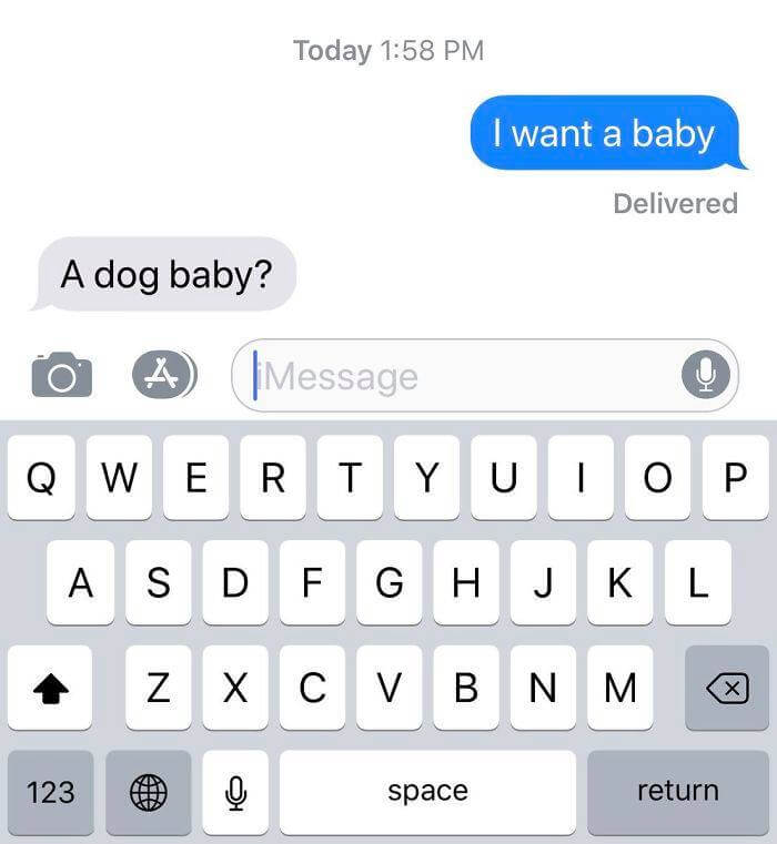 Text Your Boyfriend ‘I Want A Baby’