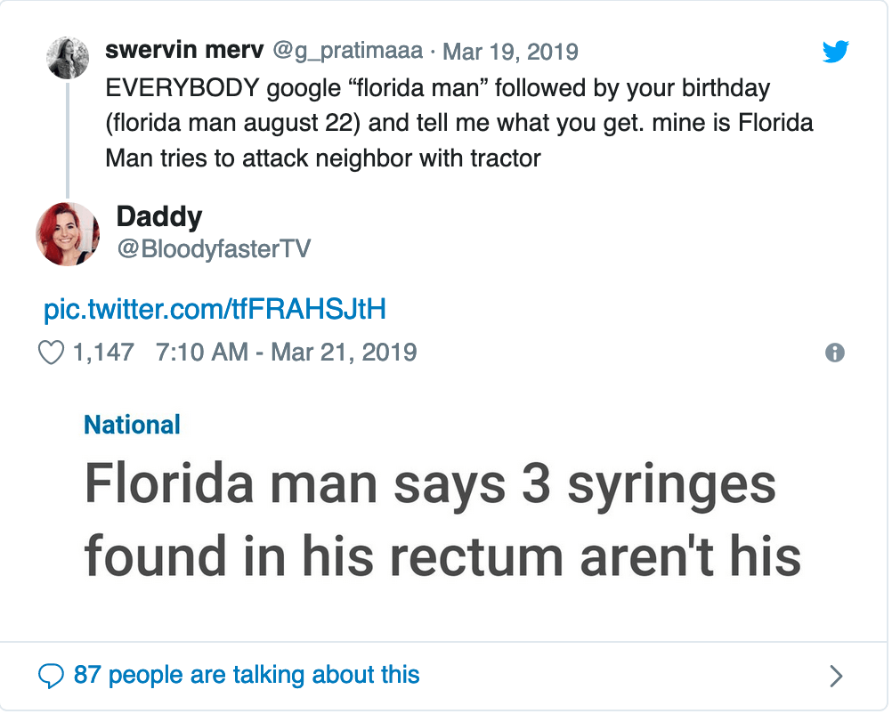 Florida Man Challenge