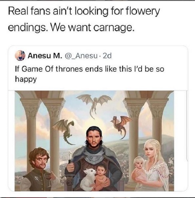 This Ain't Game Of Thrones