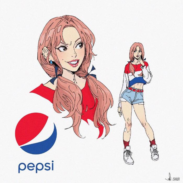 if brands were anime characters