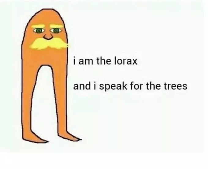 i am the lorax