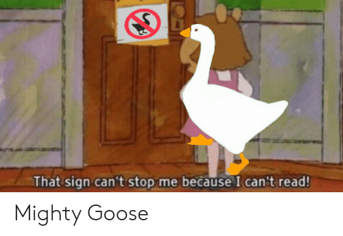 That Sign Can t Stop Me Because I Can t Read Info And Examples That Sign Can t Stop Me Because I Can t Read Info And Examples