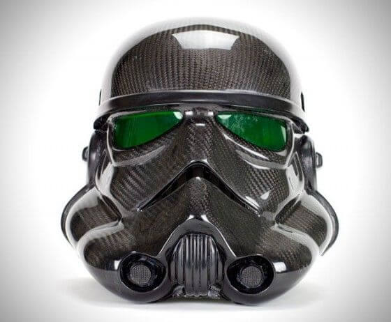 Stormtrooper bicycle helmet