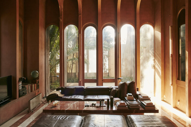 Architect Ricardo Bofill La Fabrica lounge