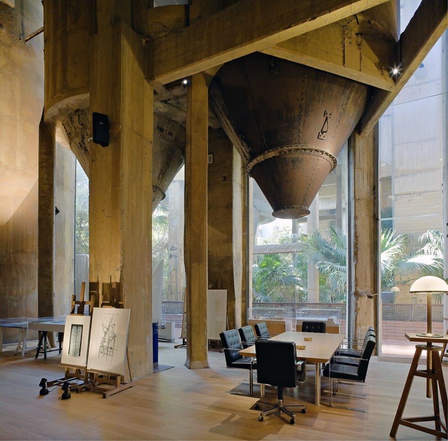 Architect Ricardo Bofill conference room