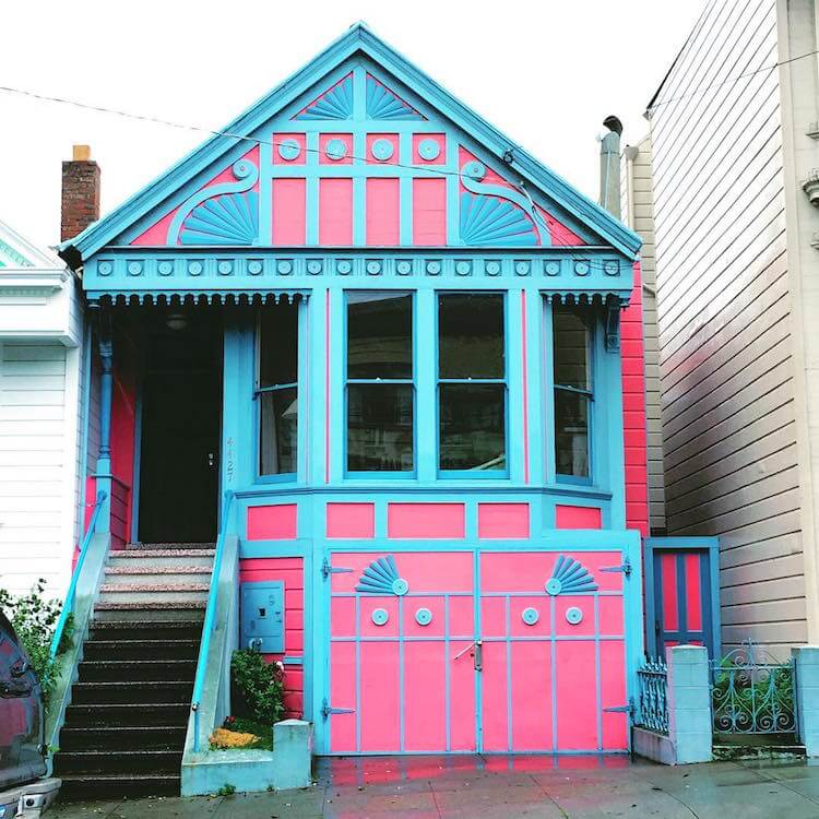 San Francisco Colored Houses