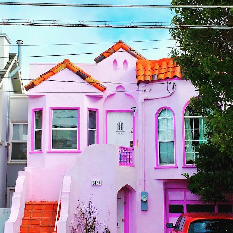 San Francisco Colored Houses