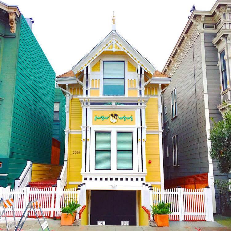 San Francisco Colored Houses