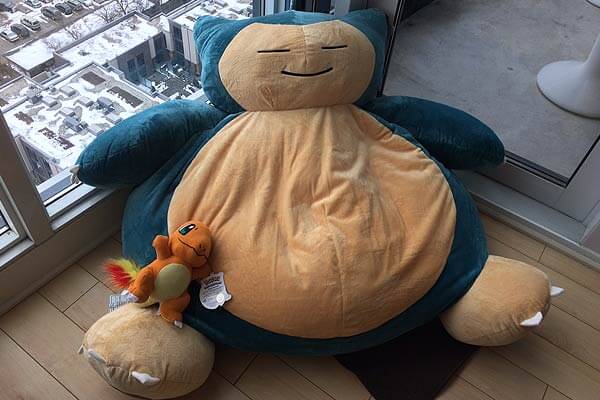 snorlax bean bag