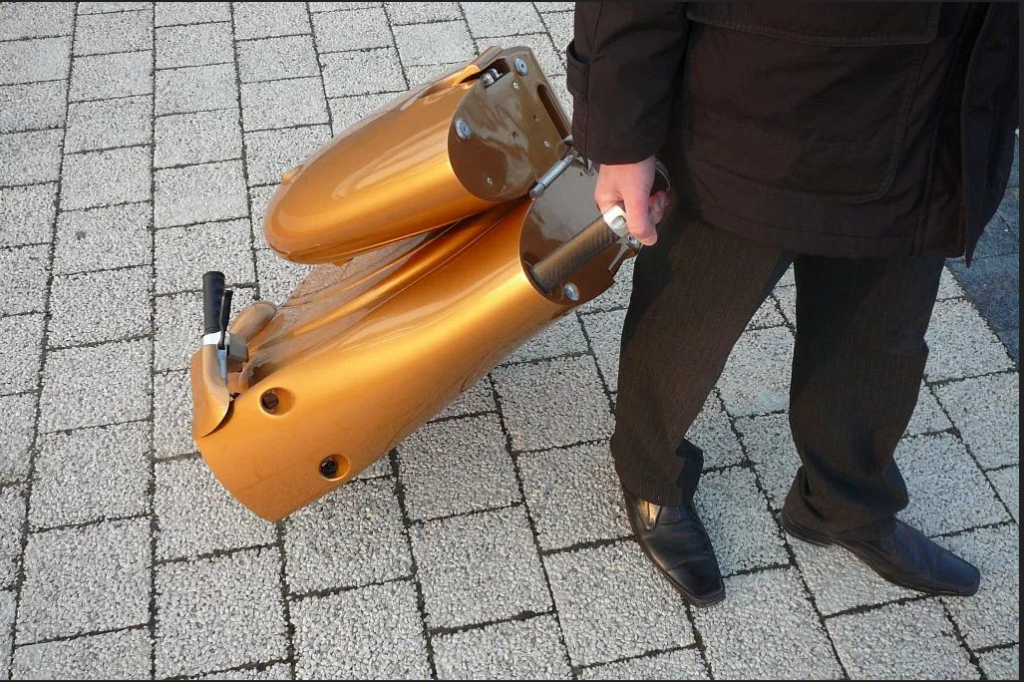 wheeled luggage bike