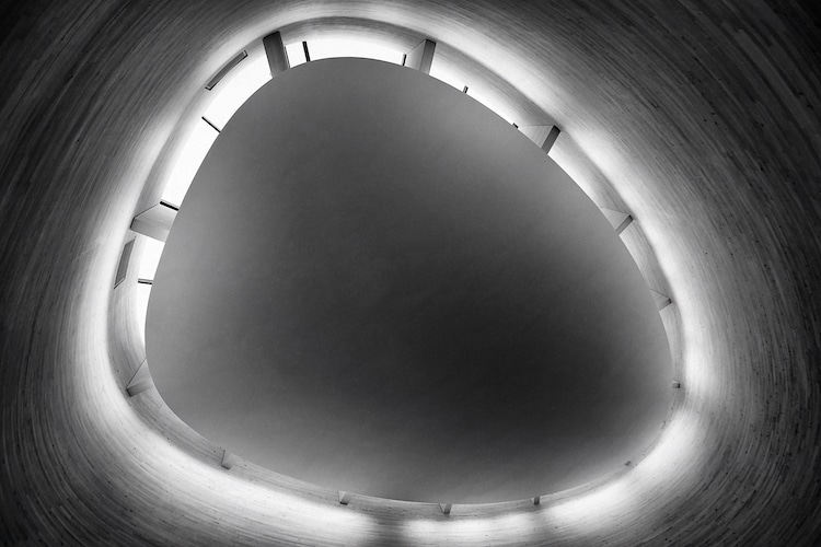black and white architecture photos