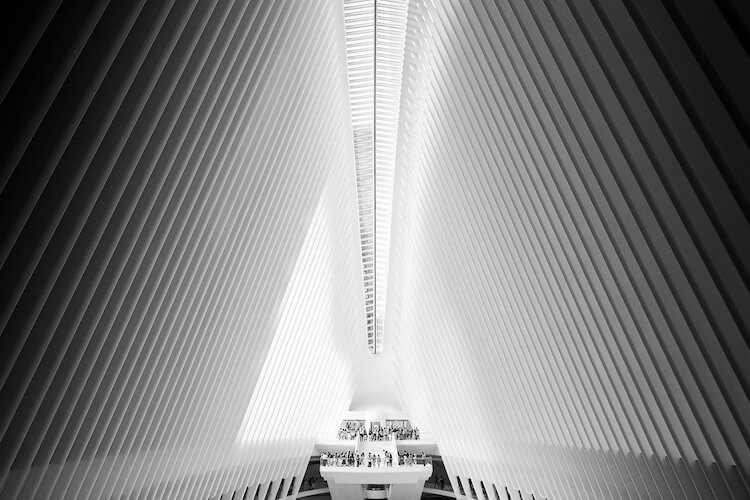 black and white architecture photos