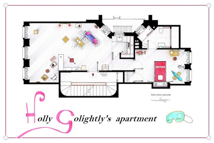 tv show floor plans