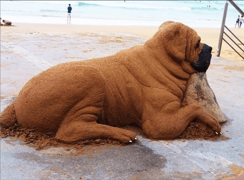 sand sculptures by Andoni Bastarrika