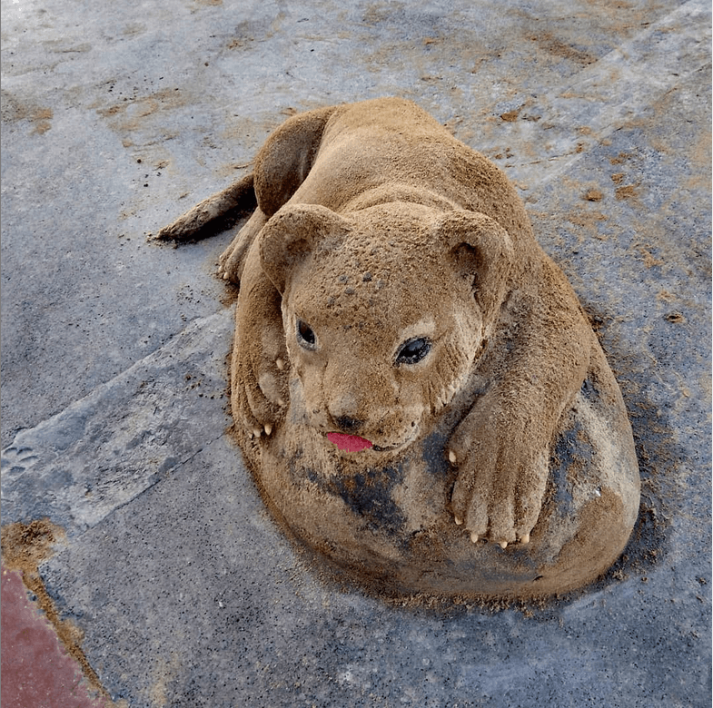 sand sculptures by Andoni Bastarrika