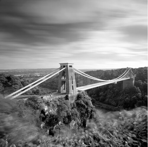 Black and white bridge pictures