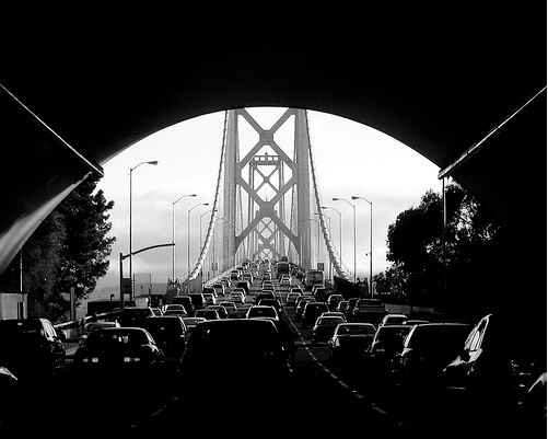 Black and white bridge pictures