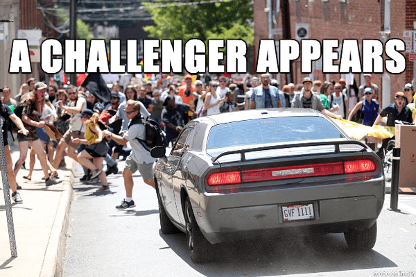 a challenger appears