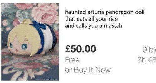 cursed doll ebay