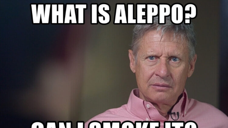 Gary Johnson Memes: Examples of Why Politicians Should Do Their Homework