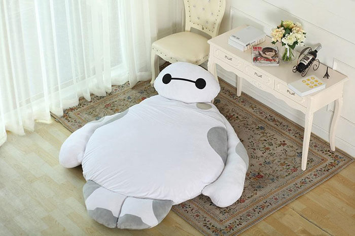 A Baymax bed 