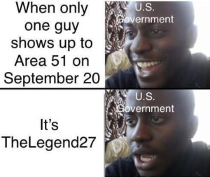 The Legend 27 meme