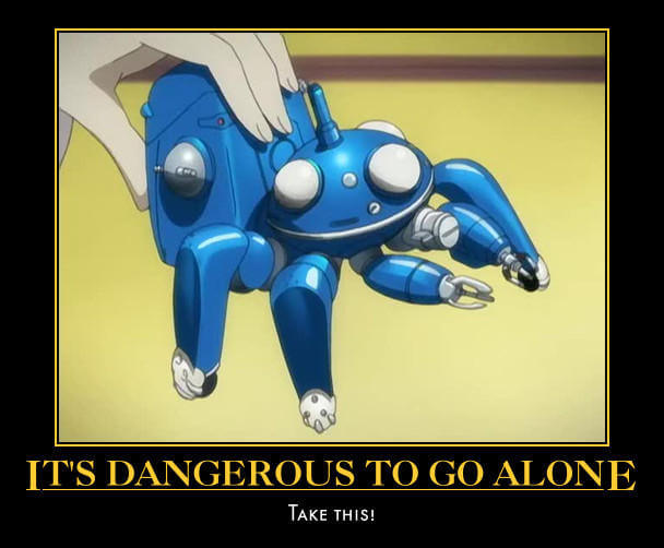 Zelda It's dangerous to go alone!