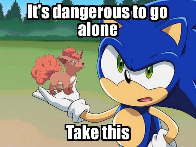 Zelda It's dangerous to go alone