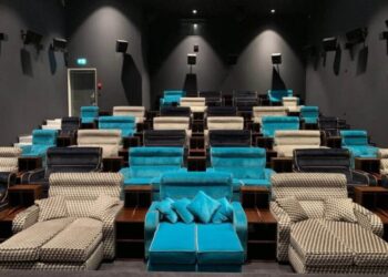 This Theater Has Beds for the Ultimate Movie-Watching Experience!