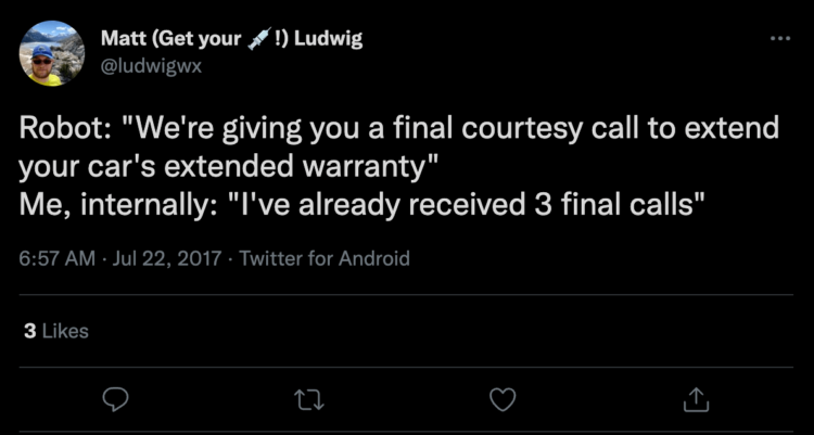 Your Car's Extended Warranty Meme 