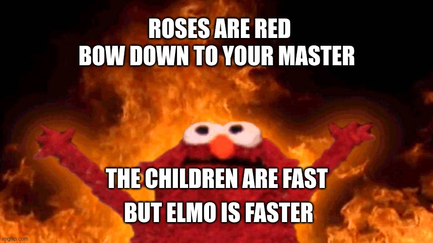 Elmo Fire Meme