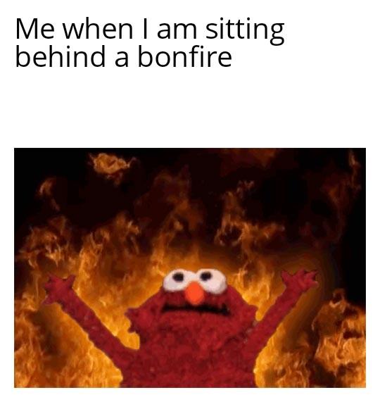 Elmo Fire Meme