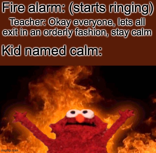 Elmo Fire Meme