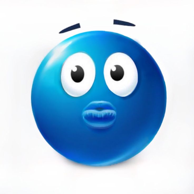 blue emoji meme