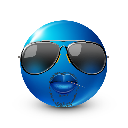 blue emoji meme