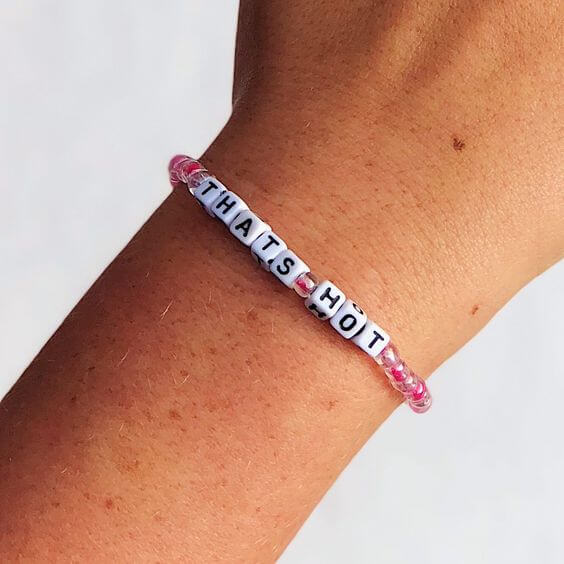 Funny words hot sale for bracelets