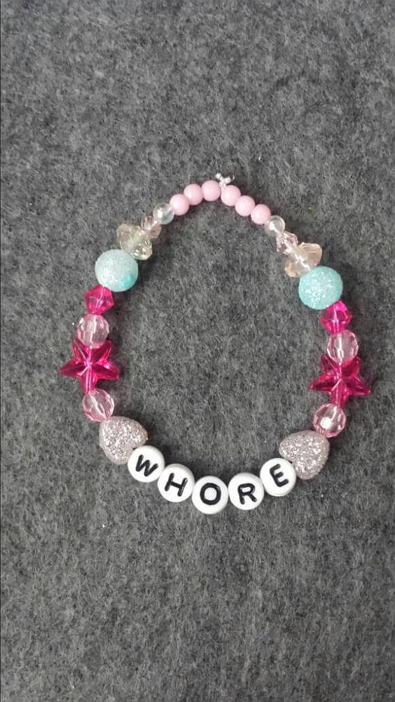 funny words to put on bead bracelets